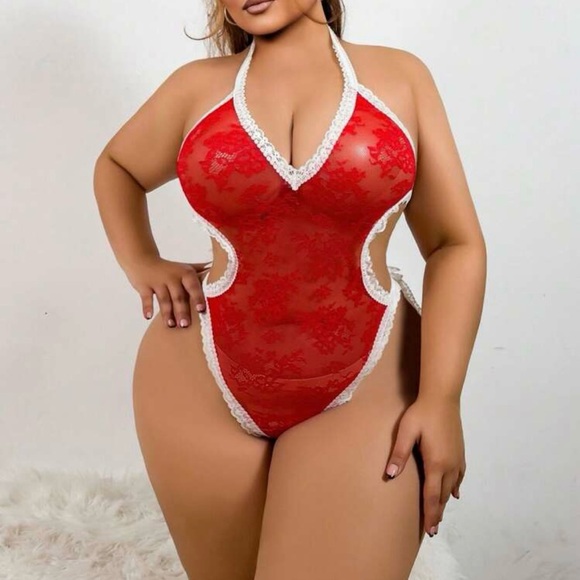 💕 Lace Backless Teddy 💕 - Picture 5 of 8